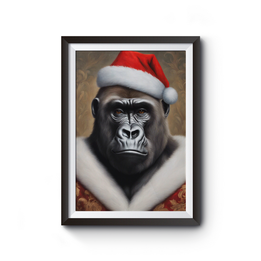 Weihnachtsgorilla