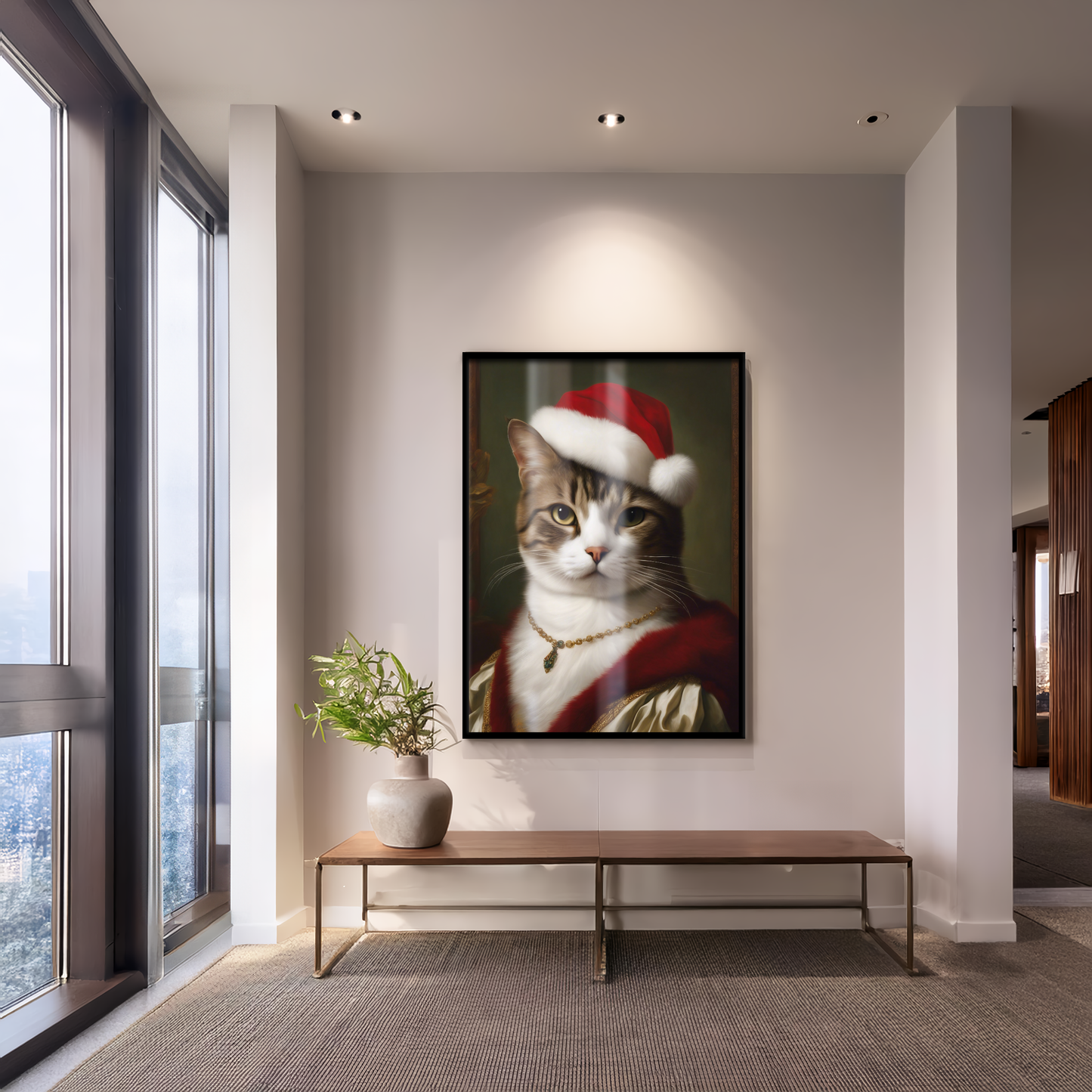 Chat de Noël